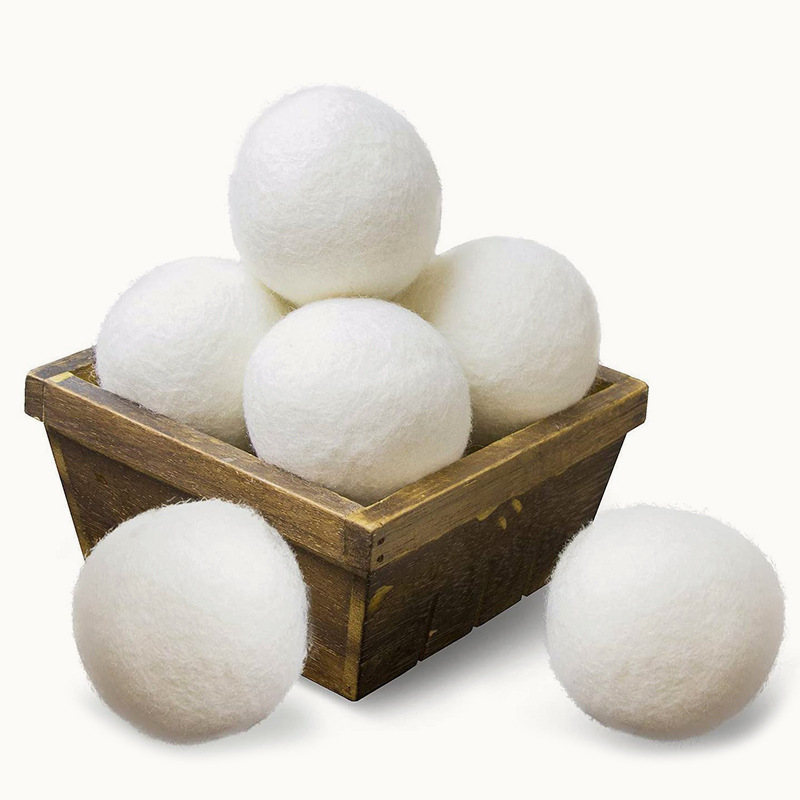Picture of Felt ball wholesale wool drying Ball 6-7cm clothes in addition to electrostatic laundry ball dryer wool ball drying ball