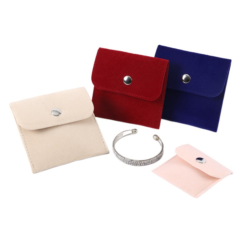 Flannel Coin Purse Jewelry Jewelry Jade Pendant Storage Bag Headset Lipstick Packaging Cloth Bag Pocket