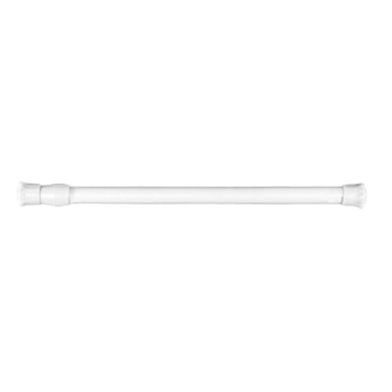 Punch-free telescopic rod multifunctional mini small storage shrink rod shower curtain curtain thin pole clothes drying rod wholesale