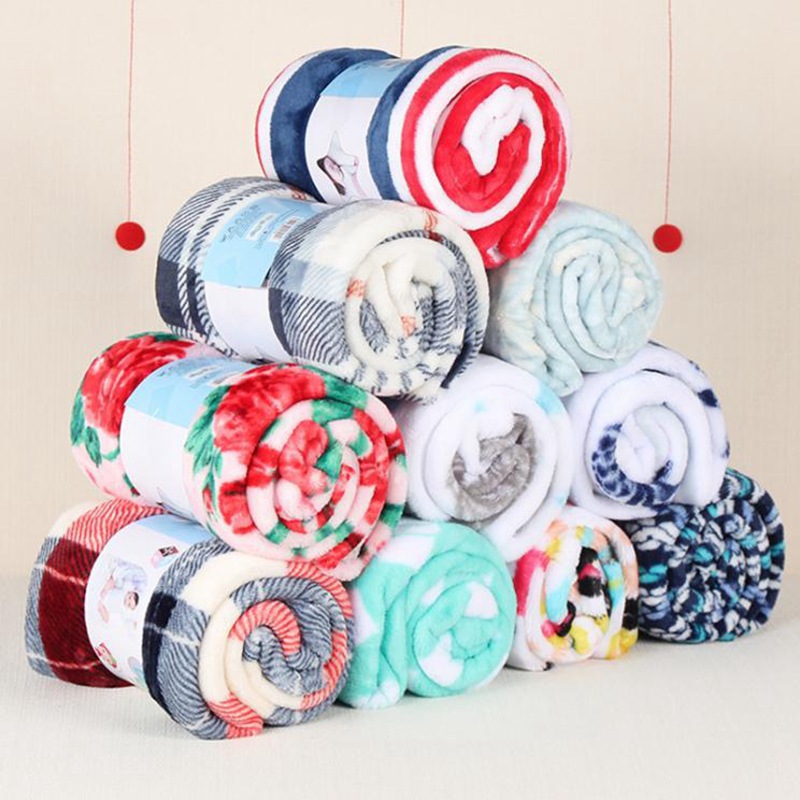 Picture of Coral Fleece Blanket Flannel Blanket Nap Blanket Gifts Pet Blanket Stock Tailstock Sheets Wholesale