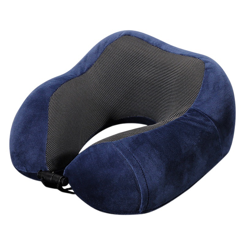 Picture of U-shaped Pillow Memory Cotton Neck Pillow U-shaped Office Nap Sleeping Pillow Amazon Explosions Travel Storage Neck Pillow