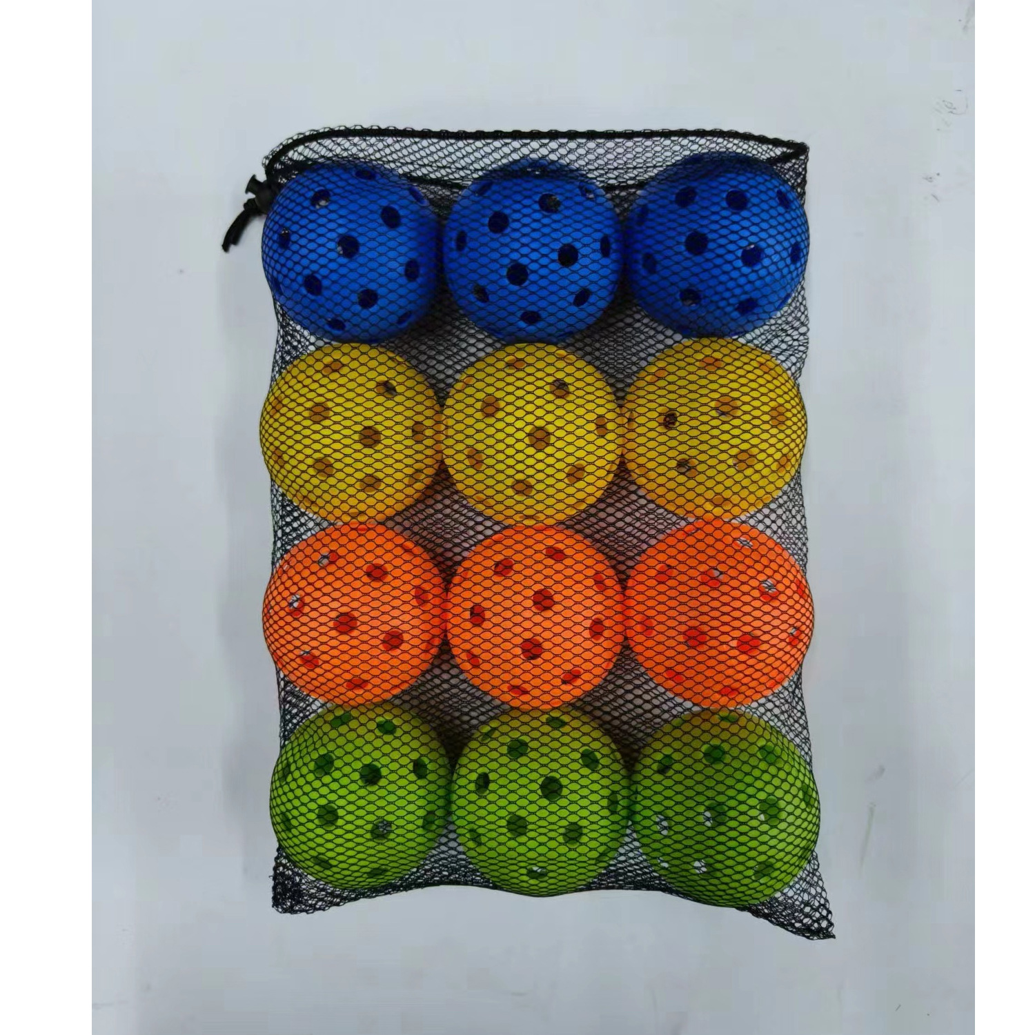 Picture of Pickleball Training Ball 74mm Practice Ball Pe Outdoor Plastic Injection Molded Ball with Led Light