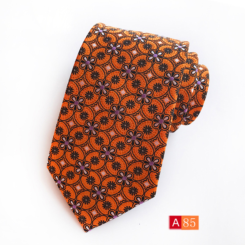 Picture of Source Factory Hot Jacquard Fabric Tie Men's Dress Business Suit Accessories Tie Wholesale