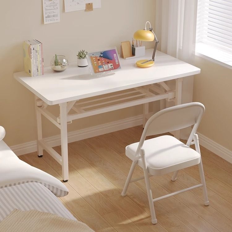Desk: Rental house, free installation, folding table, computer desk, study table, student simple desk, dining table, dining table, dining table