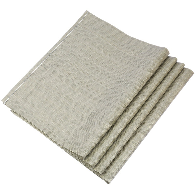 Factory express logistics packaging snakeskin bag construction waste plastic woven bag gray woven bag wholesale woven bag