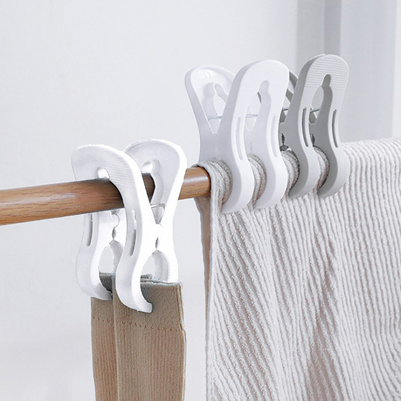 Picture of Japanese-Style Large Windproof Clips for Drying, Quilt Fixers, Household Anti-Slip Plastic Clips, Clothes Clips, Drying Clips, Storage