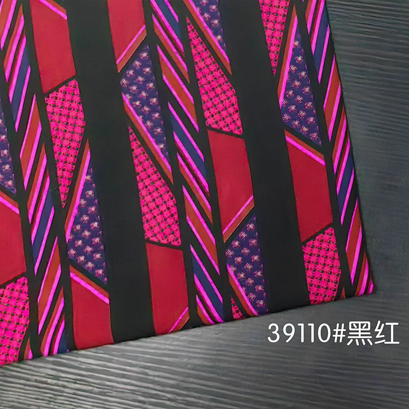 Manufacturer's new stock cotton 45 stripe splice printing dress loungewear women's clothing fabric
