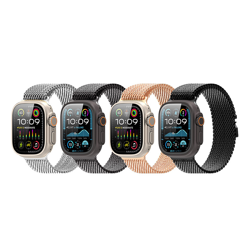 Picture of For Apple 10 generation AppleWatch Milanese Nice watch strap watch metal magnetic iwatch strap wholesale
