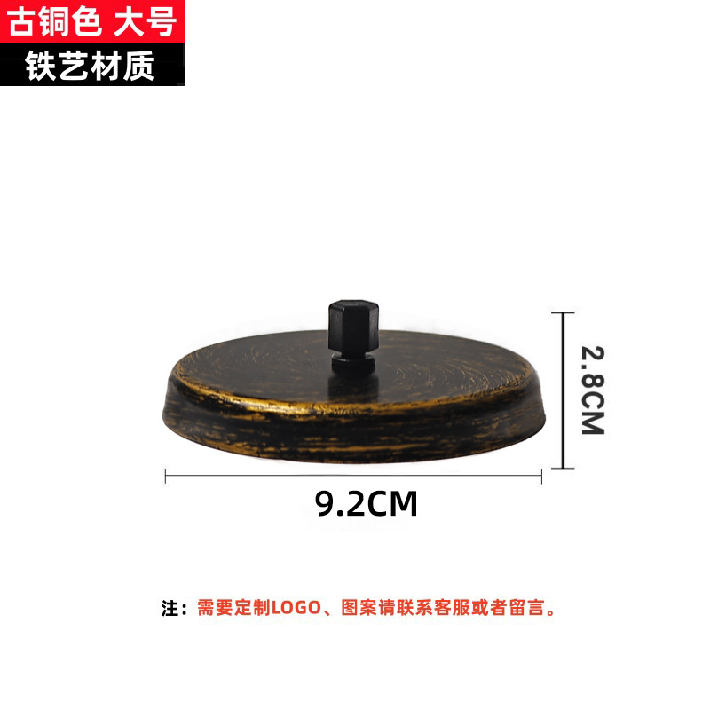 Picture of Metal ashtray creative with lid personality cigarette Cup bar KTV Internet cafe Internet cafe large LOGO ashtray wholesale