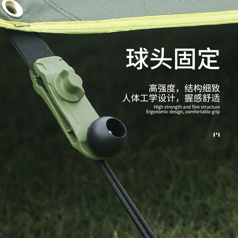 Picture of Outdoor canopy elastic rope strapping elastic ball rubber band tent clip fixing ball clip elastic binding rope