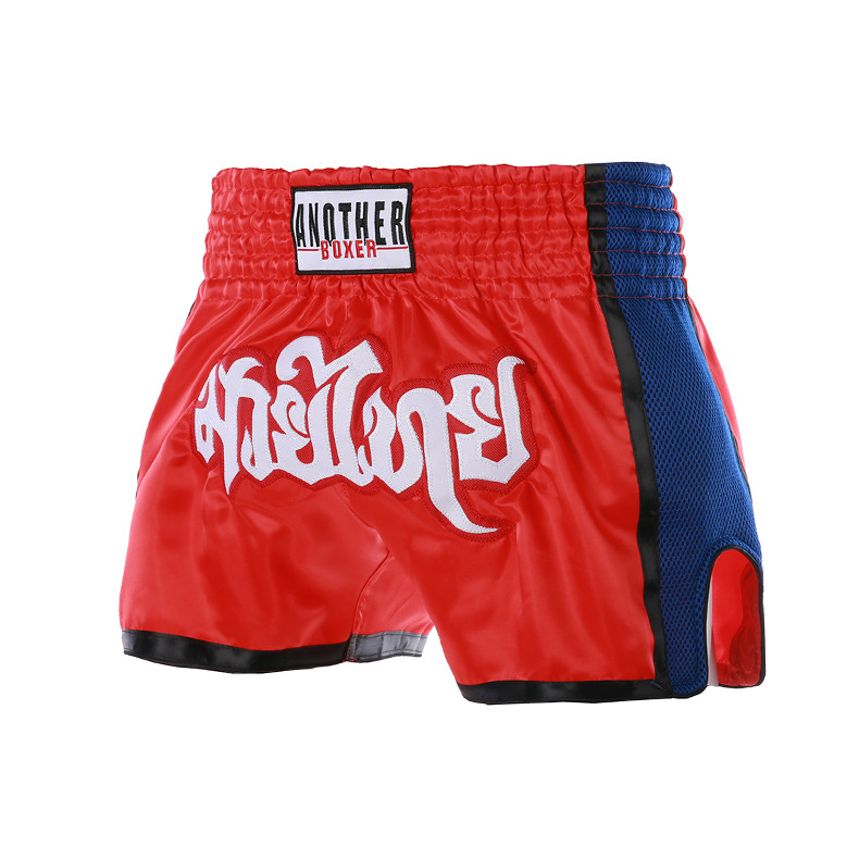Picture of New Mesh Muay Thai Shorts Strong and Durable Simple and Beautiful Boxing Fighting Training Shorts Children Adult