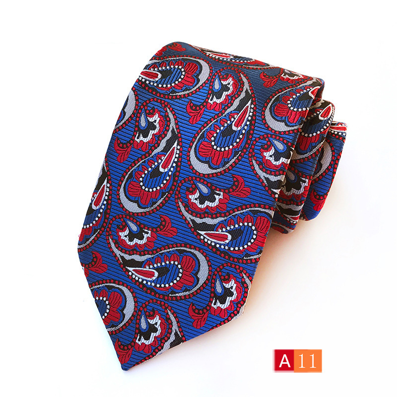 Picture of Source Factory Hot Jacquard Fabric Tie Men's Dress Business Suit Accessories Tie Wholesale