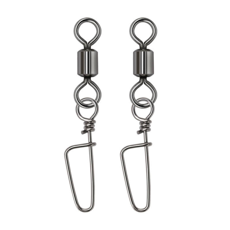 Picture of Fishing Supplies Wholesale Figure Eight Ring Connector Sea Fishing Boat Fishing Set Accessories American Swivel + Curved Pin