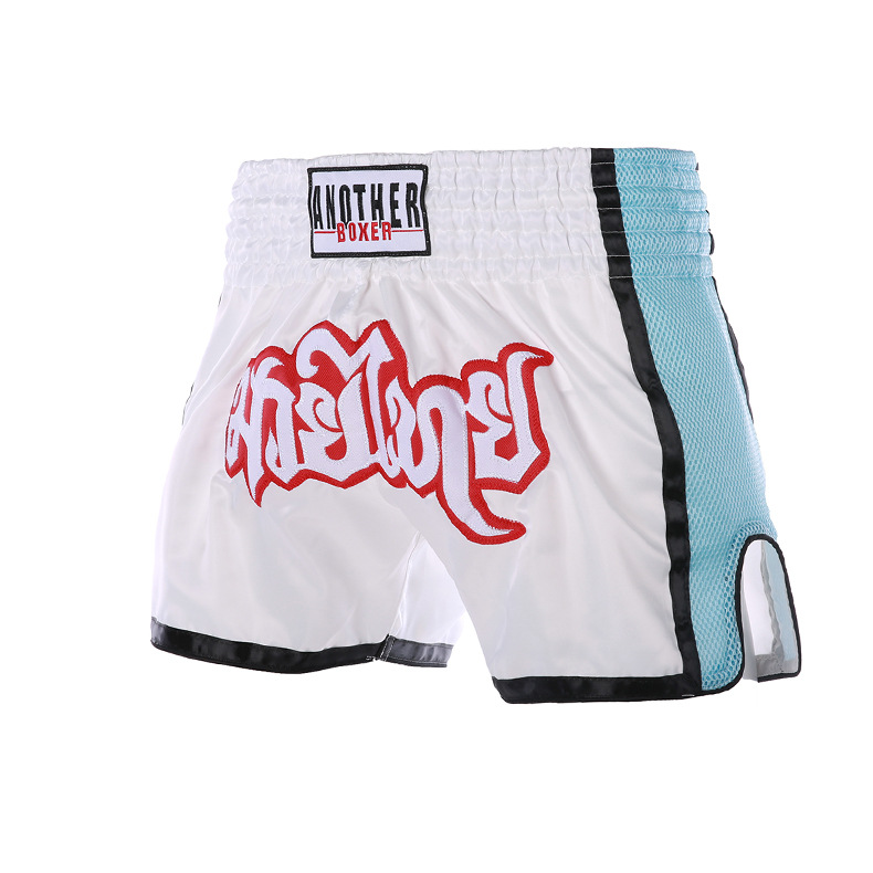 Picture of New Mesh Muay Thai Shorts Strong and Durable Simple and Beautiful Boxing Fighting Training Shorts Children Adult