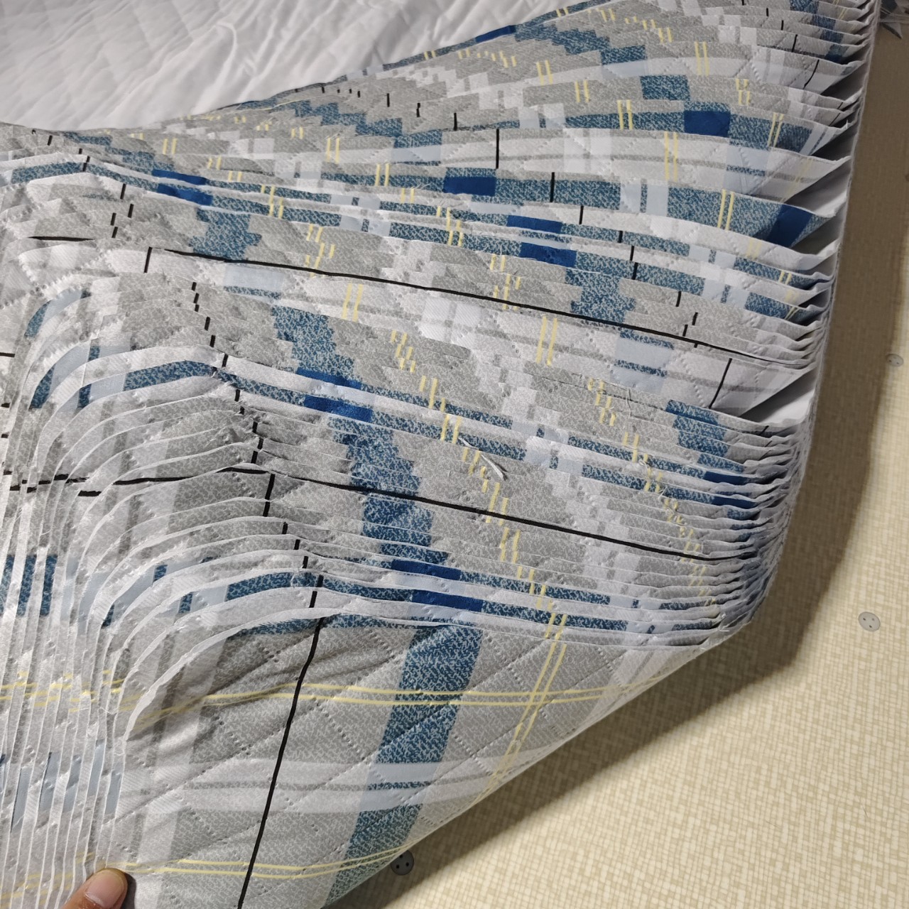 Picture of Adult Diaphragm Pad Waterproof Washable Elderly Cotton Breathable Diaper Care Mattress for the Elderly