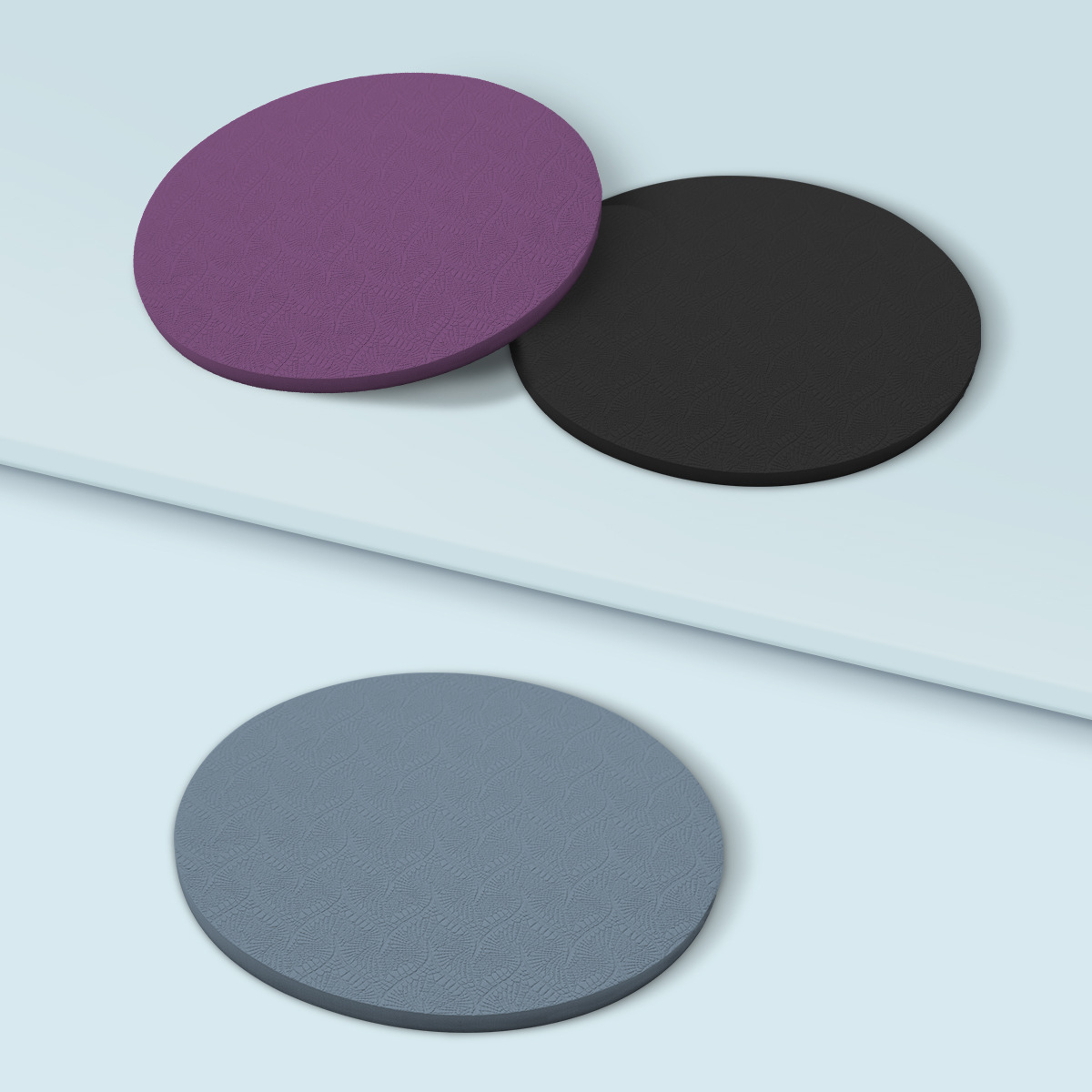 Tpe support pad home fitness flat support exercise pad thickened 10mm non-slip knee kneeling pad manufacturers wholesale