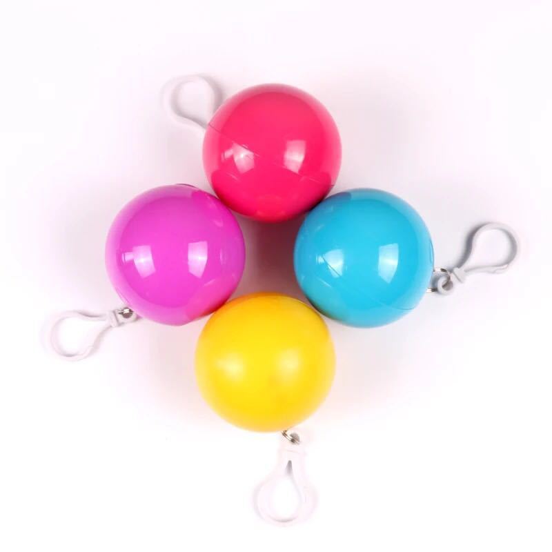 Picture of Disposable Raincoat Thickened Split Extra Large Special Rainproof Long Poncho Portable Outdoor Transparent Raincoat Ball Wholesale