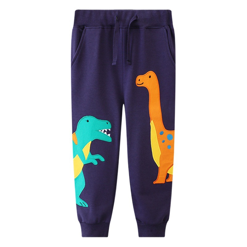 Spot Autum European and American Children's Boys' Pants Elastic Waist Trousers Boys' Pants Children's Clothing Pants Distribution