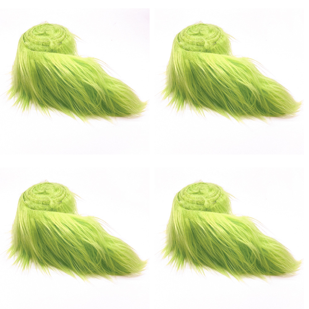 Picture of Spot Wholesale Christmas Tree Skirts Solid Color Plush Strips Home Decoration Washed Plush Strips Clothing Shoes and Hats Accessories Accessories