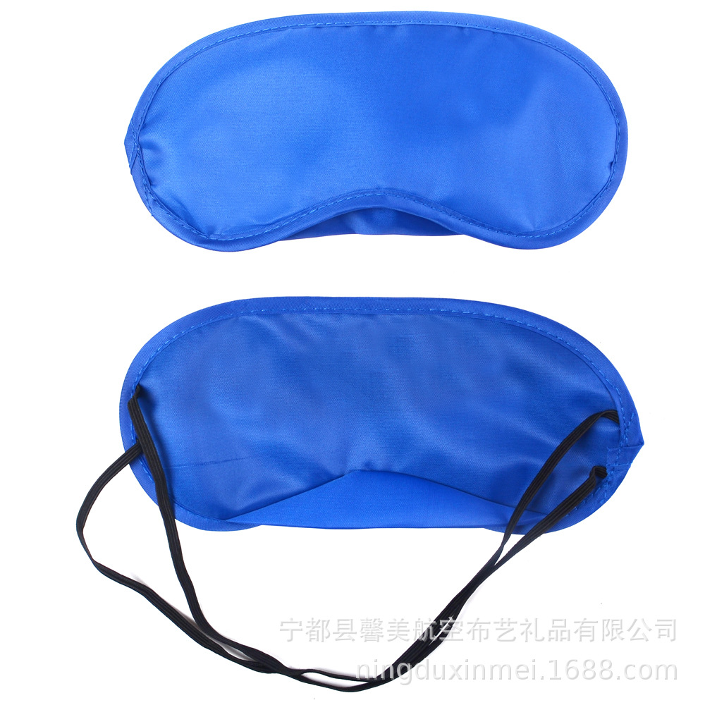 Picture of Shading breathable eye mask polyester eye mask tile packaging expansion training activity sleep eye mask gift wholesale