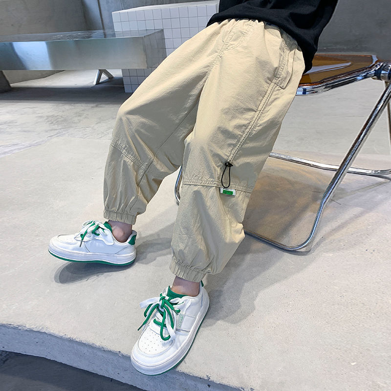 Picture of Boys Anti-mosquito Pants Summer Thin 2023 New Children's Pants Summer Big Boys Summer Casual Trousers
