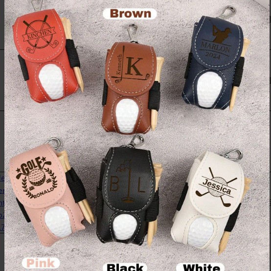 Picture of Cross Border Golf Bag Outdoor Portable Gal Small Ball Bag Waist Hanging GOLF Ball Stud Set Bag