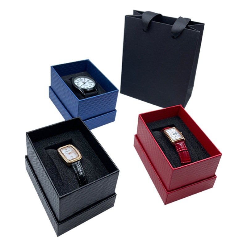 In-Stock Watch Box, Trendy Watch Case, Watch Gift Packaging, Square Gift Box Wholesale, Men's Cross-Border Hot Sale
