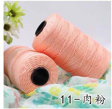 Picture of Three strands of nylon thread twine hook wire knitting hook hat shoes line car seat ice silk wool manufacturers wholesale