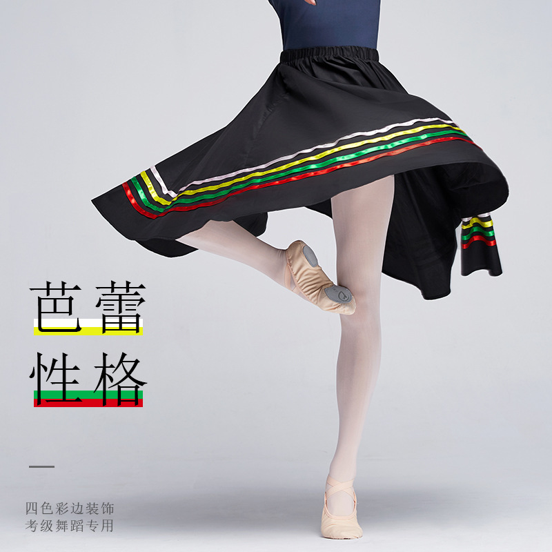 Dance Practice Dress Female Performance Skirt Female Large Swing Skirt Adult Chinese Body Ballet Dance Skirt Performance Dress