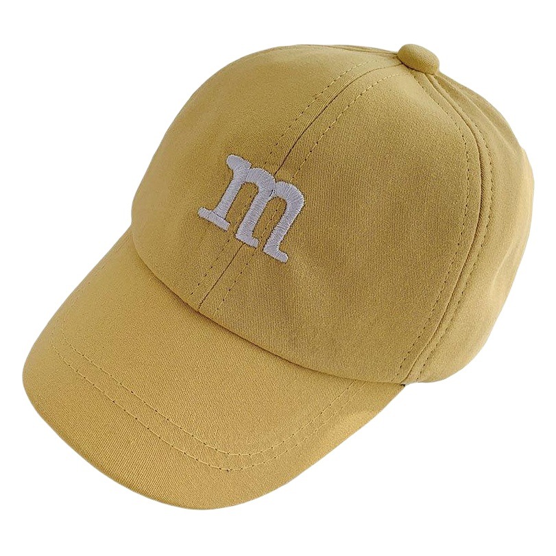 Children's Hat Baby Spring and Autum Peaked Cap Korean Letter Embroider Boys Autum and Winter Girls Kidsren Baseball Cap