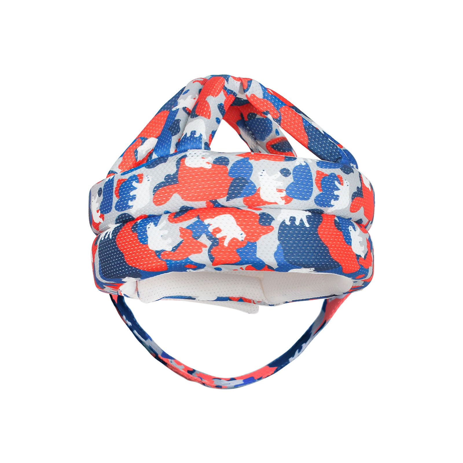 Picture of Children's Toddler Belt Baby Toddler Traction Belt Mesh Breathable Baby Anti-fall Cap Anti-fall suit Factory
