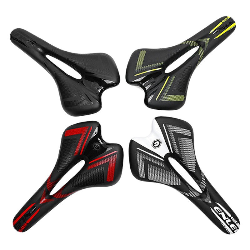 Cross-border Outdoor Ride Cushion Hollow Ultra-light Molybdenum Steel Cushion Mountain Road Car Comfortable Saddle Leather Saddle