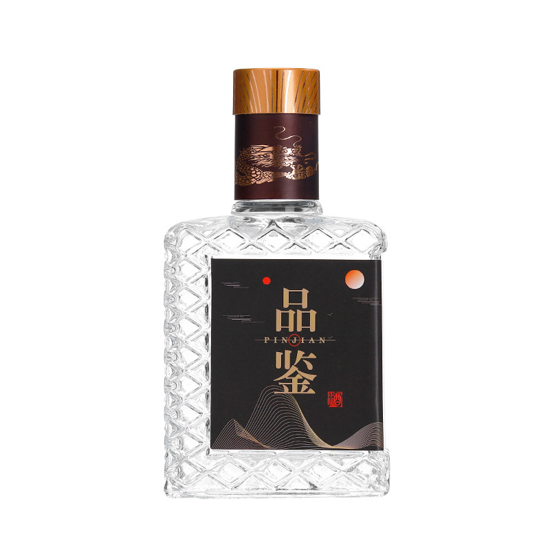 Picture of Direct selling glass transparent small wine bottle empty bottle sealed glass white wine bottle wholesale gift box suit glass bottle wine bottle