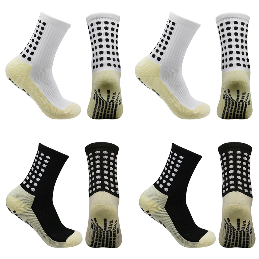 4 pairs of sports socks thickened towel bottom dispensing non-slip football socks yoga socks Meikeduo TEMU cross-border hot sale