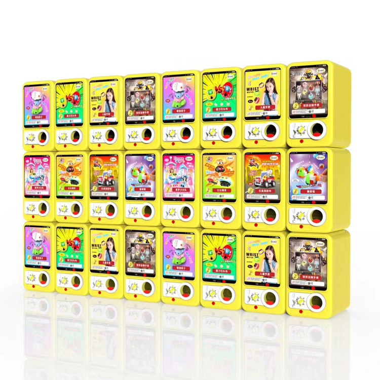 Popular large capsule toy machines in shopping malls, commercial eggshell nest machines, animation blind boxes, coin scan codes, automatic gift vending machines