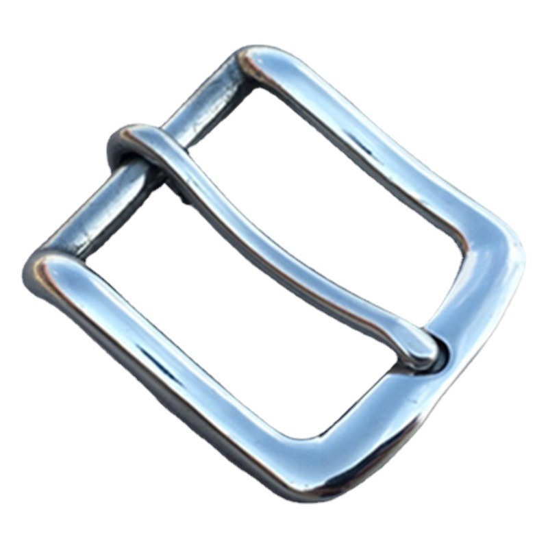 Stainless Steel Gloss Belt Buckle Head Metal Matte Belt Buckle Bag with Hardware Accessories Buckle 3.9cm
