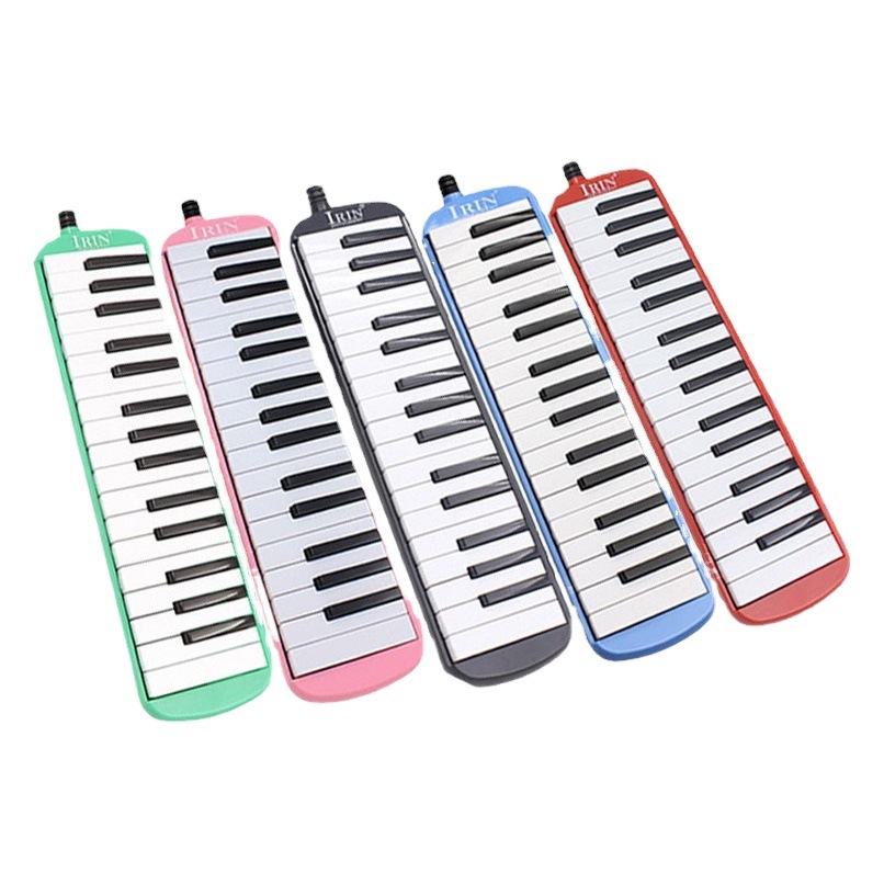 Wholesale Irin Mouth Organ 32 Keys Primary School Students Beginners Professional Playing Musical Instrument Kidsren's Harmonica with Blowpipe Mouthpiece