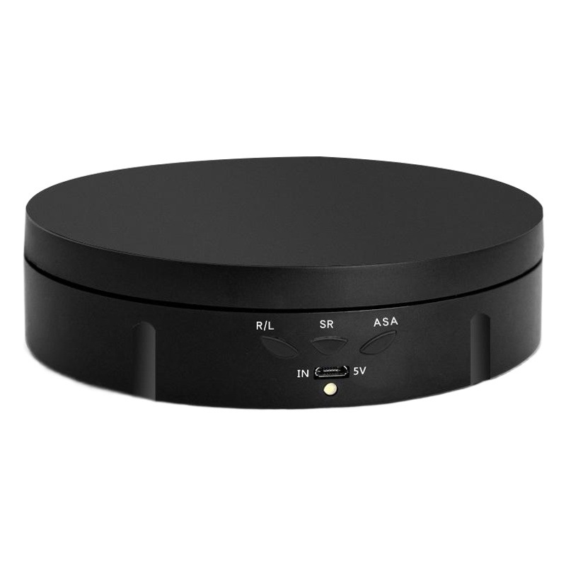 Cross-border new electric display table speed adjustment angle intelligent charging rotary table live shooting display rack turntable