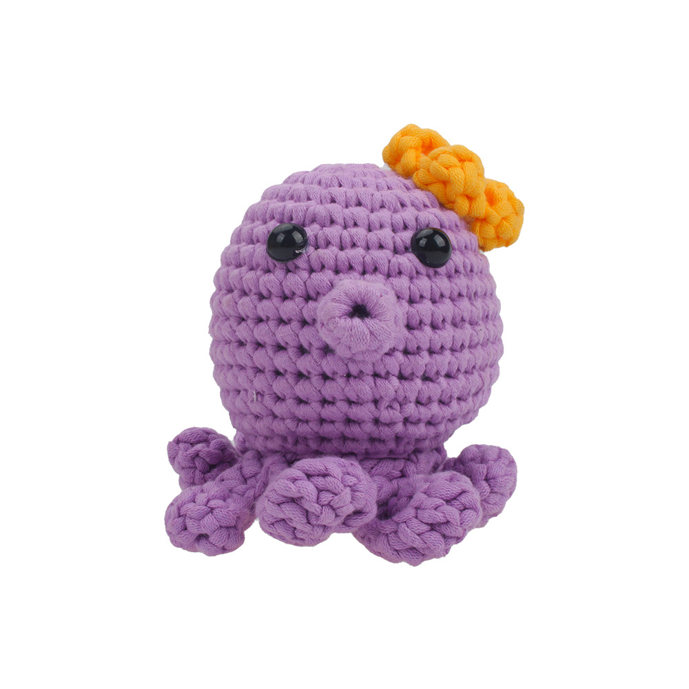Picture of Cross-border new DIY crochet kit kit, animal doll handmade crochet kit, animal crochet kit, pendant