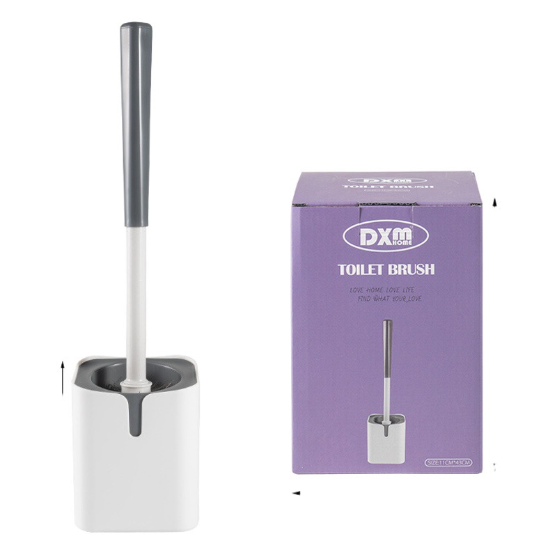Squat Toilet Toilet Brush Accessible Luxury Cleaning Bottom Detachable Toilet Set Brush Household Bathroom Cleaning Brush Wall Hanging Set