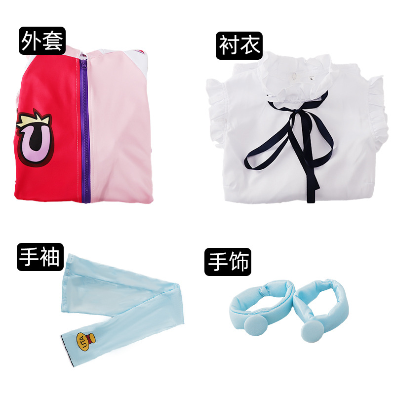 Picture of In stock anime One Piece cos suit One Piece RED theater Edition World's singer UTA UTA UTA cosplay suit