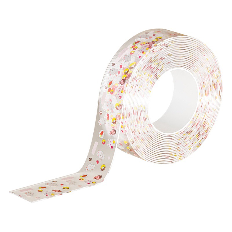 New transparent printing mildew-proof waterproof tape corner waist line stickers gap kitchen stove bathroom toilet beauty seam stickers