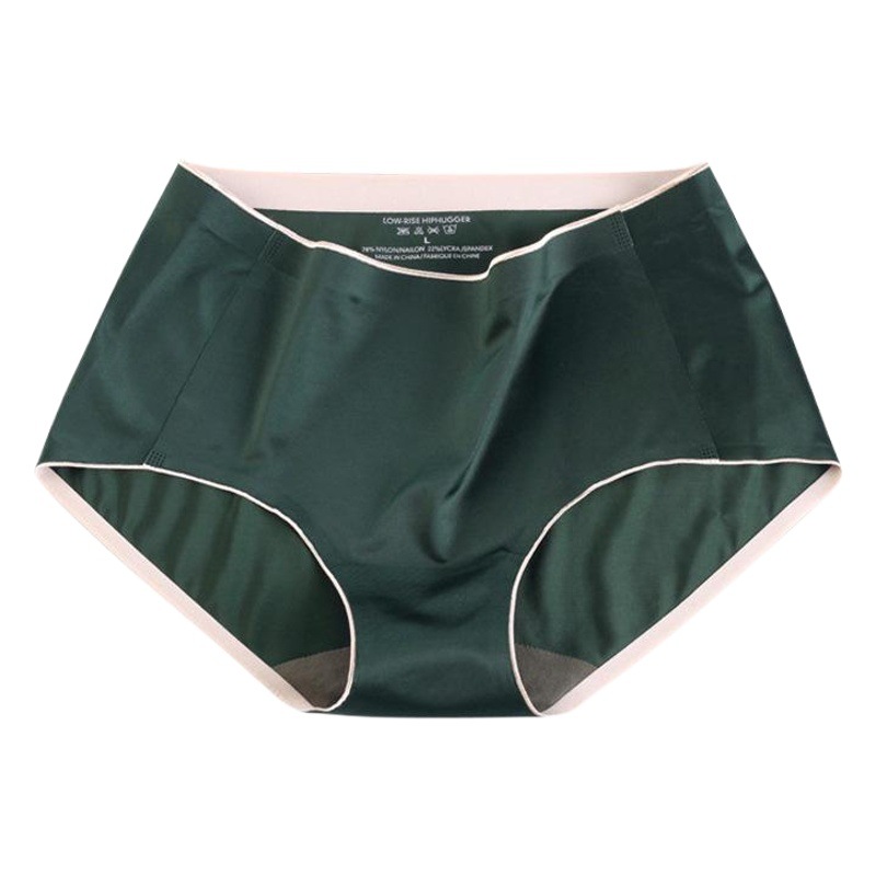 100% Mulberry Silk Panties, Smooth and Seamless, Antibacterial, Mid-Waist, Breathable Women's Briefs with Silk Crotch