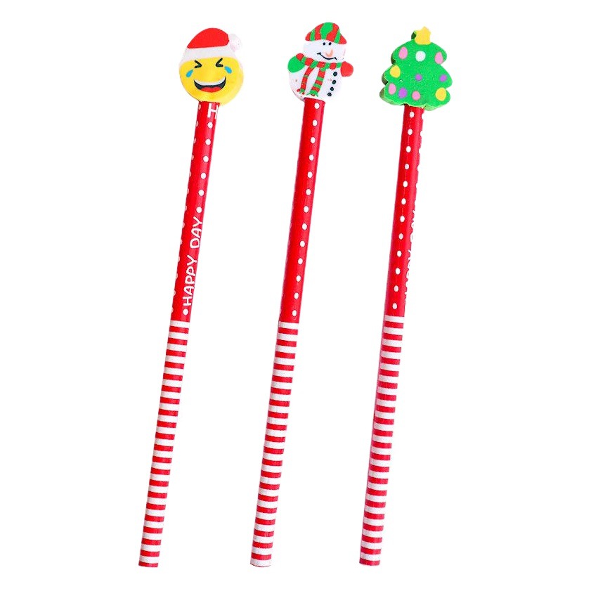 Cartoon Eraser Pencil Primary School Student Prizes School Supplies Creative Writing Pen Easy to Use Unbreakable Children's Gifts