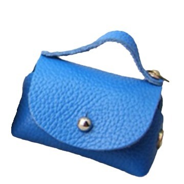 Picture of Handmade leather diy coin purse Mini small bag pendant acrylic out-of-grid template version drawing