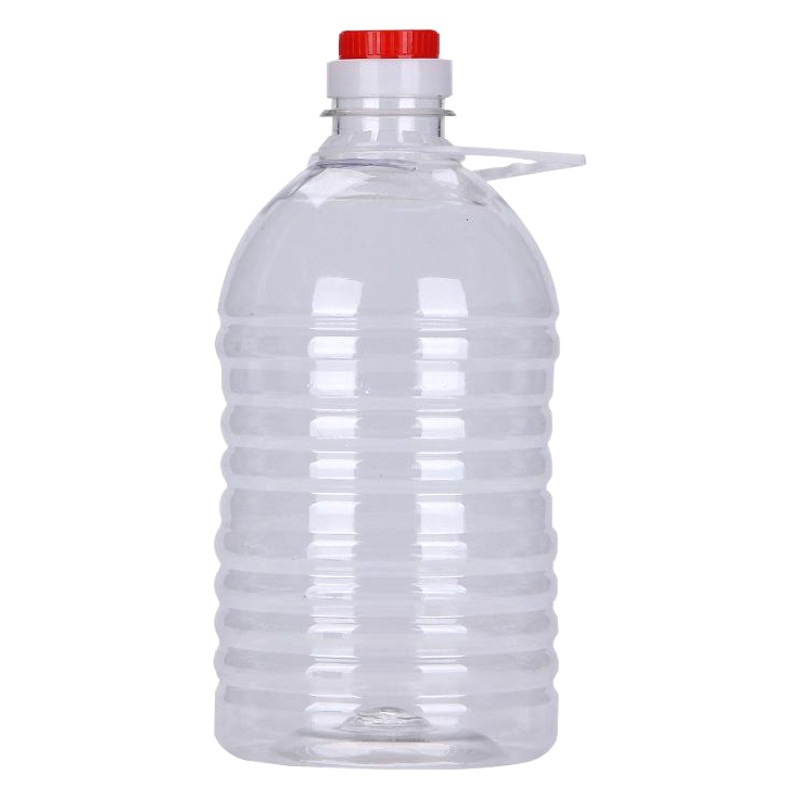 Factory wholesale 5L salad oil barrel pet transparent plastic oil barrel edible oil barrel salad oil barrel plastic oil barrel