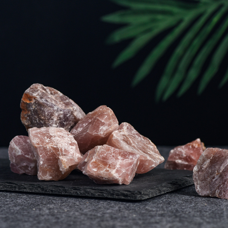 Picture of Spot wholesale Crystal raw stone aromatherapy stone scented stone natural powder Crystal Green fluorite amethyst Citrine Crystal Stone