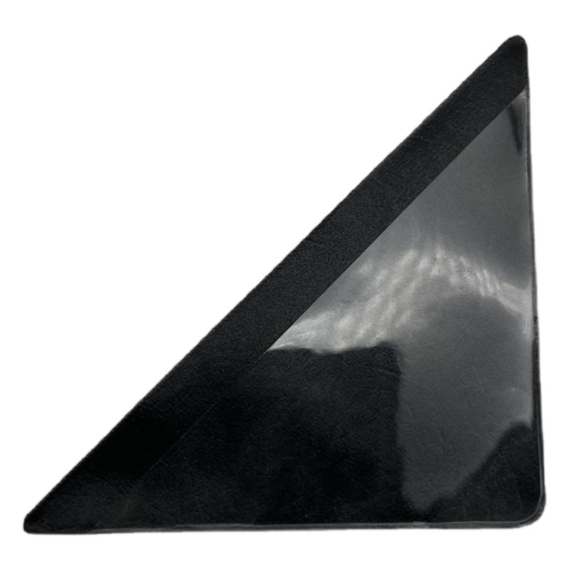 Pvc Material Desk Calendar Corner Protector, Black Corner Protector with Colored Material, Edge Protector Triangular Frosted Film Ultra-Thin