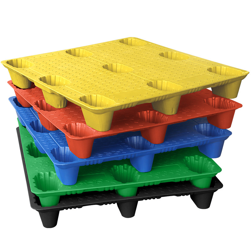 Picture of [Wholesale custom] Plastic pallet plastic plastic pallet logistics blow molding pallet plastic forklift pallet