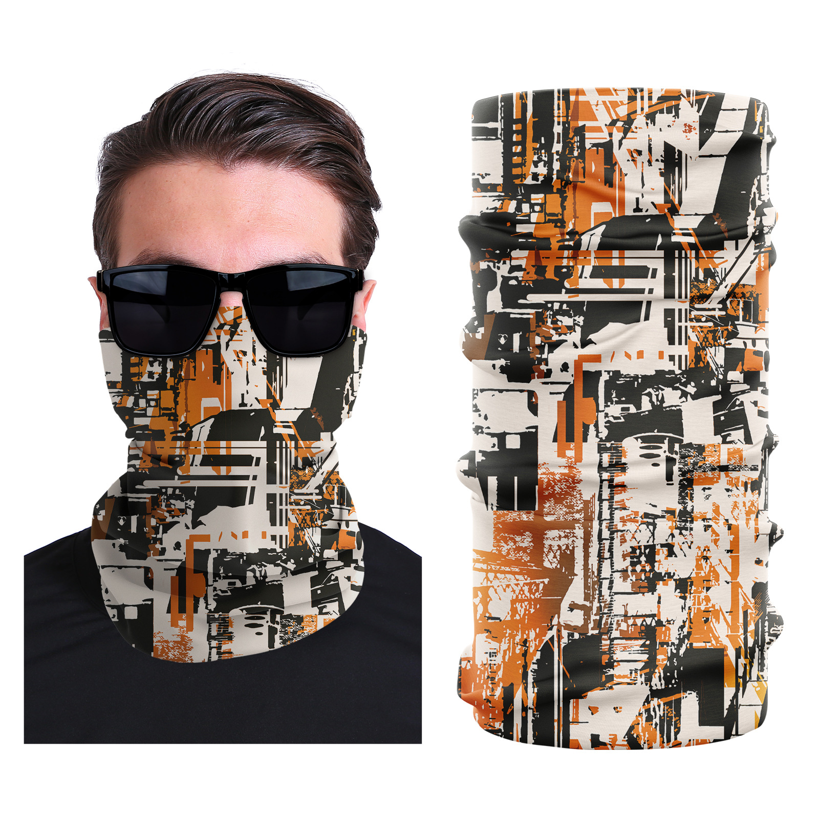 Picture of Xunhui magic scarf outdoor scarf mountaineering riding scarf high elastic seamless Ice Silk face towel cross-border bandana